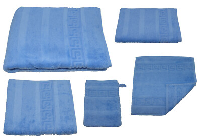 Cawö Noblesse 1001 Duschtuch Handtuch blau Gästetuch 188 Frottee Handtücher Bad