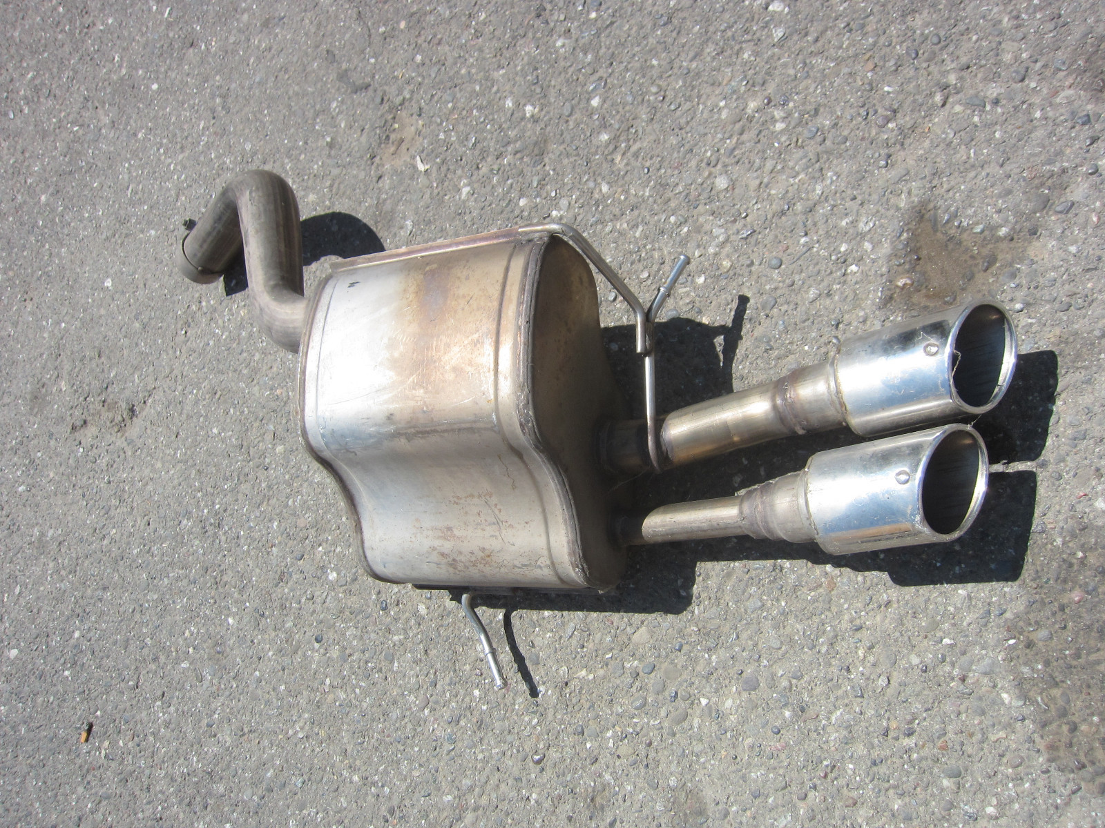 Maserati Quattroporte RH Rear Exhaust Muffler - P/N 253511
