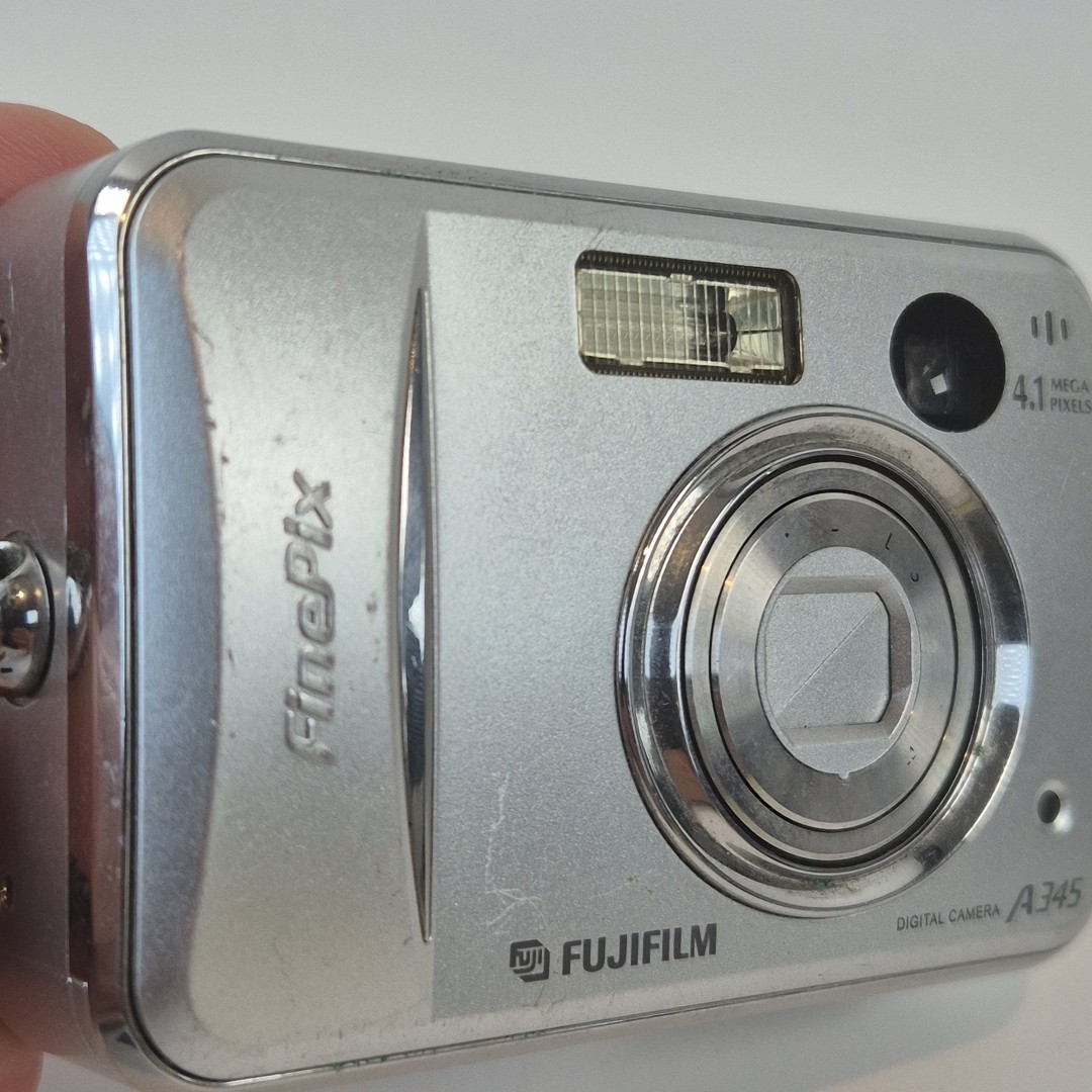 Fujifilm FinePix A Series A345 4.1MP Digital Camera - Silver