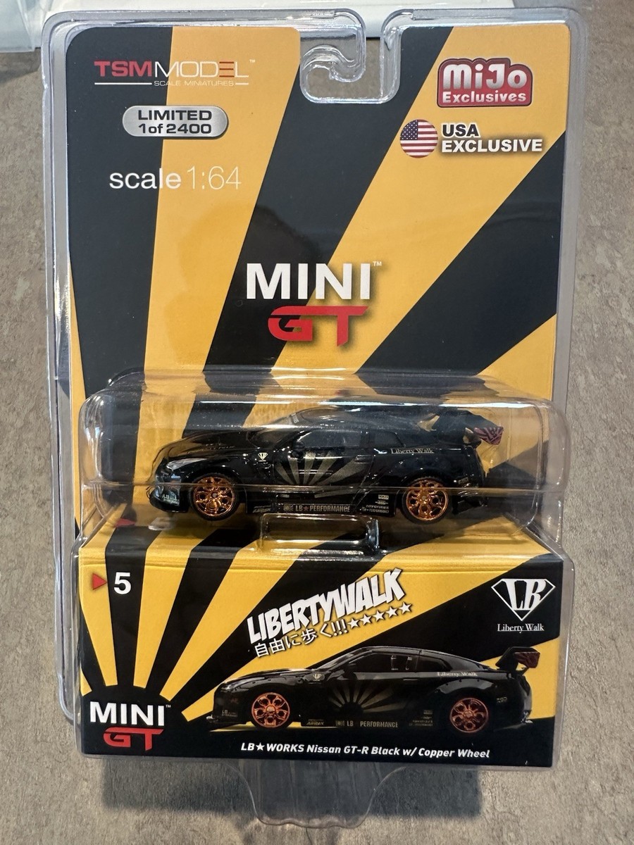Mini GT GTR R35 Liberty Walk Copper Wheels | eBay