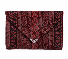 Handmade Palestinian Embroidery Clutch Bag - ...