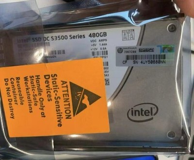 480GB Intel SSD S3500 SATA HP 2.5'' Solid State Drive HPG1 DC Series