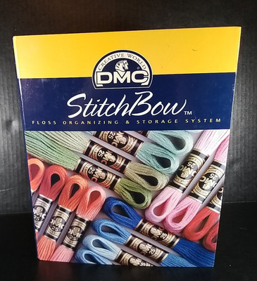 DMC (132 Skeins) Creative World Stitch Bow Floss Organizing Storage Binder