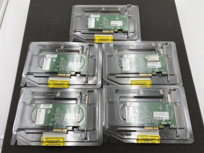 Lot of 5 Silicom PESC62-RoHS Security Protocol Processor PCI-E Server Adapter