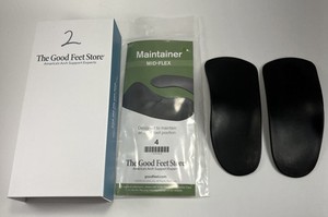 The Good Feet Store Mid-Flex 4 Maintainer Arch Support Insert Black