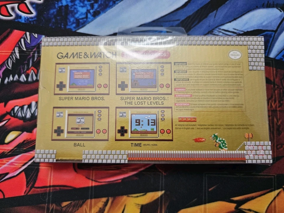 Game and Watch Super Mario Bros. - Color Screen, Clock, Lost Levels & Ball (NEW) - Image 2 of 4