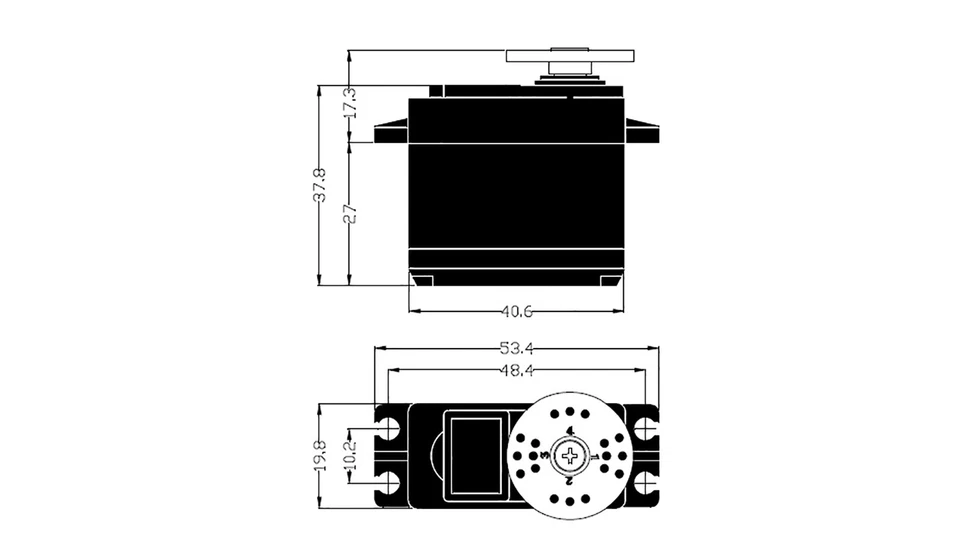 Multiplex HiTec HS-645MG - 112645 Analog, Metallgetriebe, doppeltes Kugellager - Bild 2 von 2