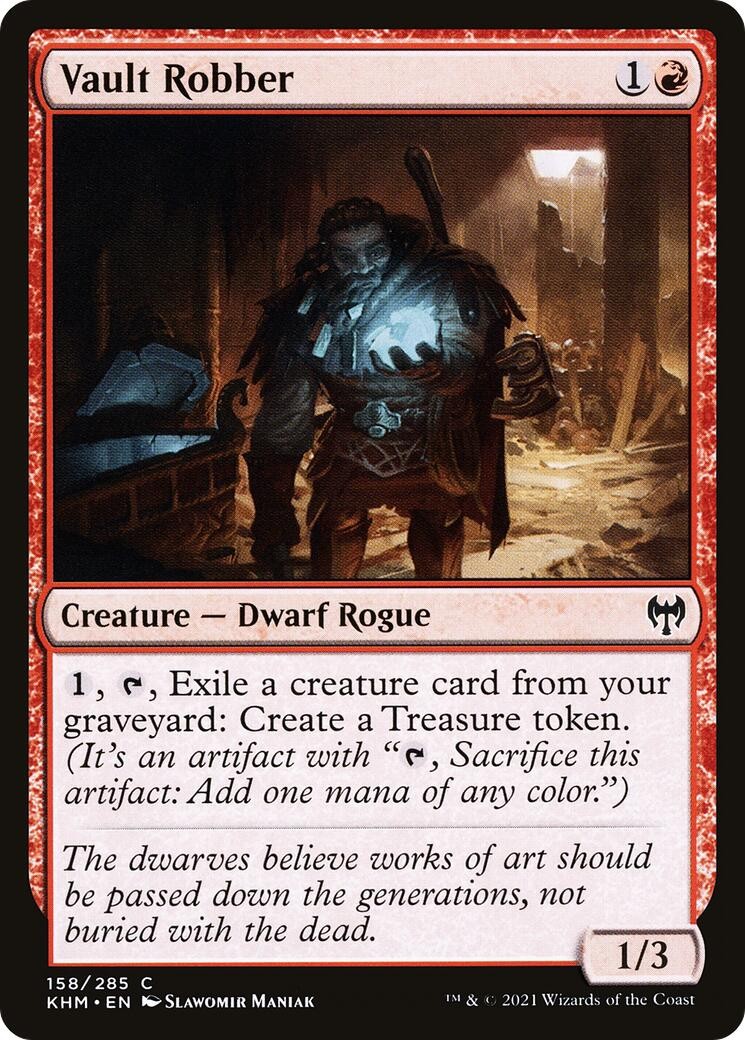 NM Foil - Vault Robber [KHM - 158] Kaldheim