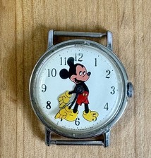 Fabulous Vintage Strapless Mickey Mouse Watch 