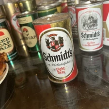 SCHMIDT'S BEER, C. SCHMIDT & SONS PHILADELPHIA, PA., FLAT TOP CAN USBC# 1-131-5
