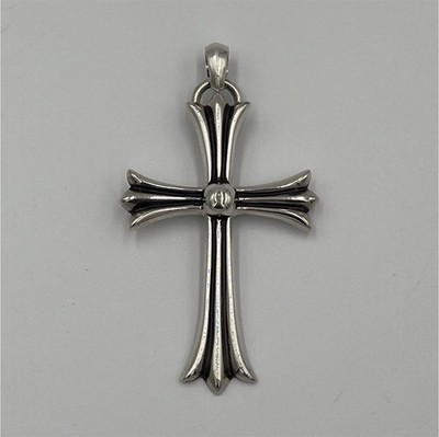 Authentic Chrome Hearts Large Cross Pendant with Bail / Bale | eBay