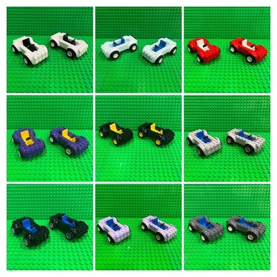 Lego Car Vehicle Base 5 x 10 x 2 (11650c01) Seats Steering Wheels : Pick Colors