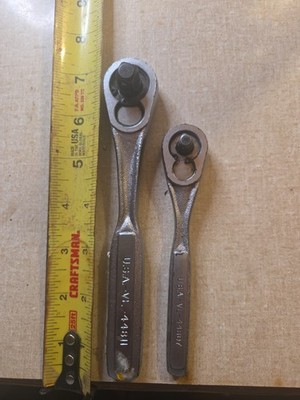 CRAFTSMAN *USA* 1/4'', & 3/8'' DRIVE 2-PIECE RATCHET SET VL 44807,  VL 44811