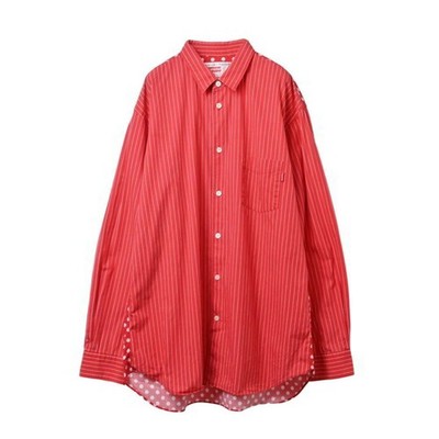 COMME des GARCONS SHEET X Supreme Shirt Used CYHE-0