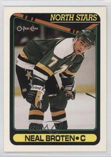 1990-91 O-Pee-Chee Neal Broten #90 0a4