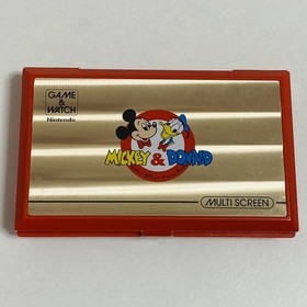 Working Nintendo GAME&WATCH Multi Screen Mickey & Donald DM-53