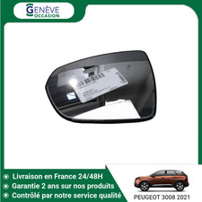 Glace de rétroviseur Peugeot 3008