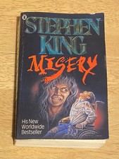 Misery by Stephen King (Paperback, 1988) Vintage Book, Used