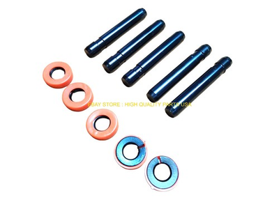 #ad #ad HITACHI PARTS 5 PCS BUCKET TEETH PIN RUBBER FOR EX210 4621687 4621688 $74.99