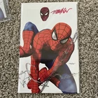 AMAZING SPIDER-MAN #1 Mayhew Virgin Variant SIGNED W/ COA Spidey Remark