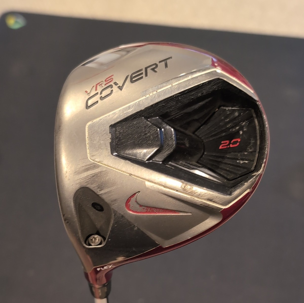 Nike VRS Covert 2.0 Driver Left Hand Golf Club Graphite Shaft Red 