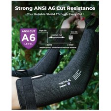 A4 Cut Resistant Arm Sleeves for Men Women