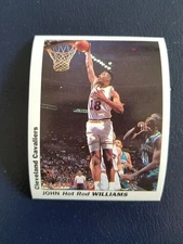 Brad Daugherty Cleveland Cavaliers 1994 American Pro Service Line Modena Sticker
