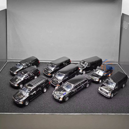 9Pcs 596 1:64 HEC President Beast Tahoe Suburban Express - Diecast Model Gift - Picture 4 of 24