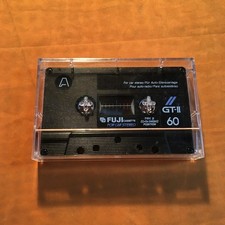 1 x Fuji GT-II 60 Cassette, IEC II/High Position, Good Condition, 1982
