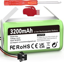 14.4V 3200mAh Replacement Battery for eufy RoboVac 11 11C 11S Plus 11S MAX 12