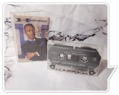 MC Hammer Please Hammer Don't Hurt 'Em Cassette 1990 Capitol Records