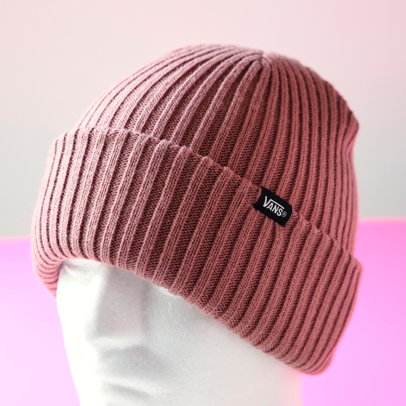 Vans Ribbed Clipped Cuff Beanie Core Basic Winter… - image 2