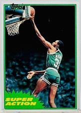 1981-82 Topps NBA Basketball Super Action #107 Cedric Maxwell Boston Celtics