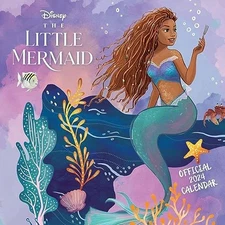 Danilo Little Mermaid 2024 Calendar, Month T... by Danilo Promotions Lt Calendar