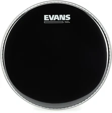 Evans TT10CHR Black Chrome Tom Batter Head - 10"