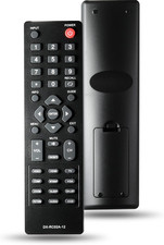 DX-RC02A-12 Universal Remote Control Compatible with All Dynex TV, Include LCD L