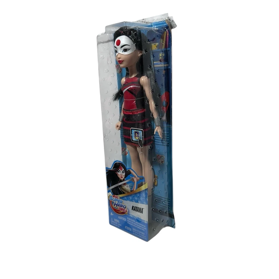DC Super Hero Girl Katana 2017 Mattel New Some Damaged On The Box - Image 2 of 4