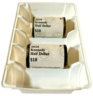 2020 US Mint P & D Kennedy 20-coin rolls Uncirculated in original wrapping