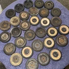 VINTAGE TONKA 1950’s 1960’s LOT OF  31 ORIGINAL TIRES PARTS AA PICKUP FARMS