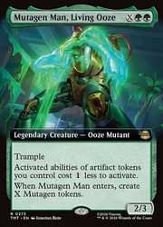 Mutagen Man, Living Ooze (Extended Art) Foil - Teenage Mutant Ninja Turtles