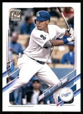 2021 Topps Update #US54 Yoshi Tsutsugo Los Angeles Dodgers 56246