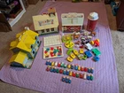Large Vintage Fisher-Price Little People Lot 85 Pieces *READ Description*