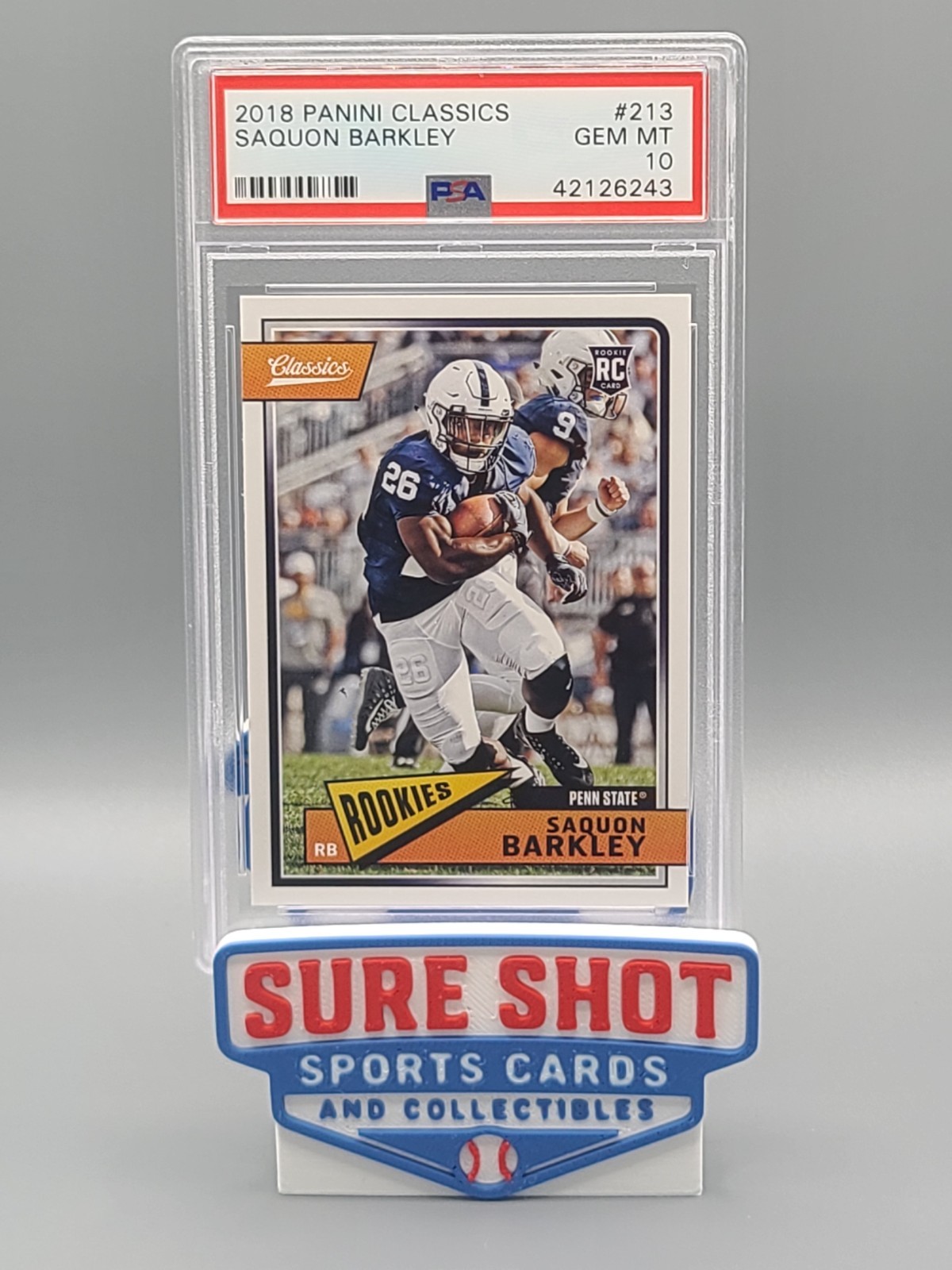 Saquon Barkley Panini Classics #213 Base