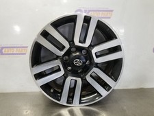 18 2018 TOYOTA 4 RUNNER LIMITED 20X7 WHEEL ALLOY 6 DOUBLE SPOKES BLACK/ MACHINED