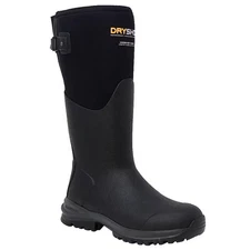 Dryshod Legend MXT Gusset Boots Black/Grey MXT Cupped Outsole (LGXG-WH-BK-W)