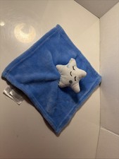 le bebe Favorite Blue Star Security Blanket/Lovey