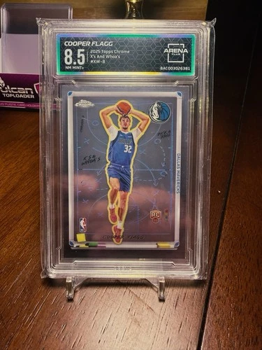 2025-26 Topps Chrome - X's and Whoa's! Cooper Flagg #XW-8 (RC) AC 8.5