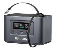 AFERIY 100W Powerstation 99.2Wh Powerbank LiFePO4 Mini Solargenerator Outdoor