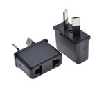 20x US EU ADAPTER PLUG TO AUSTRALIA TRAVEL POWER PLUG CONVERTOR DOUBLE INSULATED