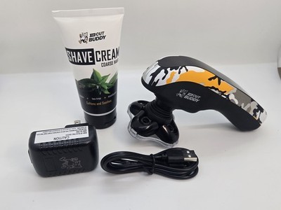 THE CUT BUDDY 5-Head Electric Rotary Shaver Kit for Men - Wet/Dry Cordless Head